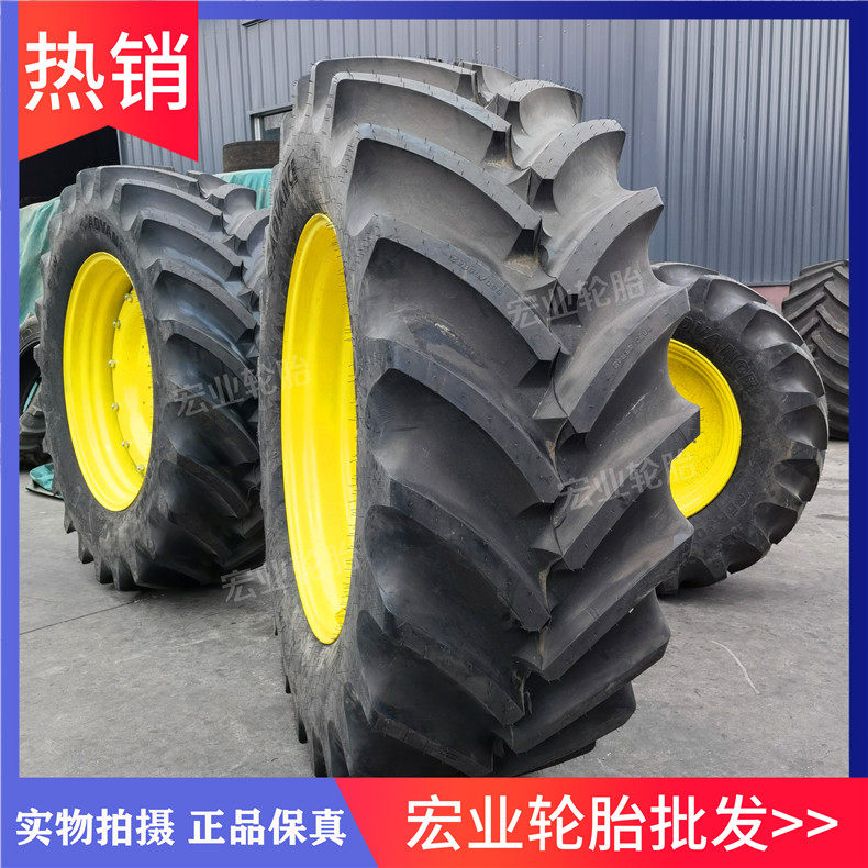 纽荷兰2304凯斯2104子午线轮胎改宽胎540/65r30 650/65r42配钢圈