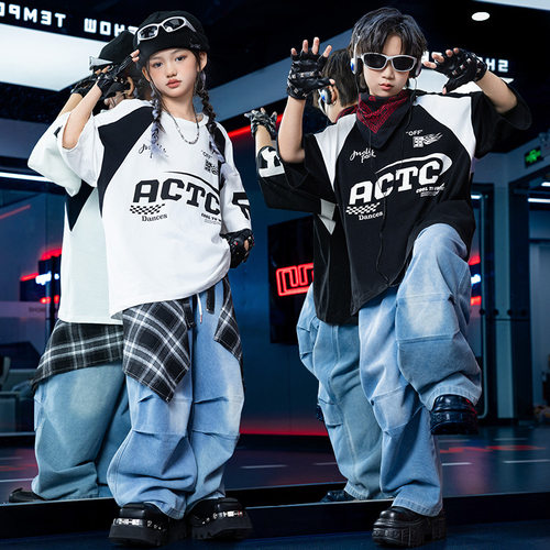 儿童街舞套装嘻哈帅气hiphop