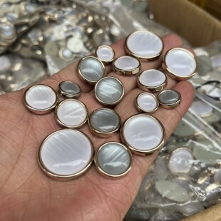 2.5cm防合金饰品发饰配件 100克混发防猫眼贴片1.3 满30 包邮