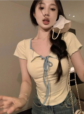 Pure Desire Wind Spice Girls Short Sleeve Shirt Women Short