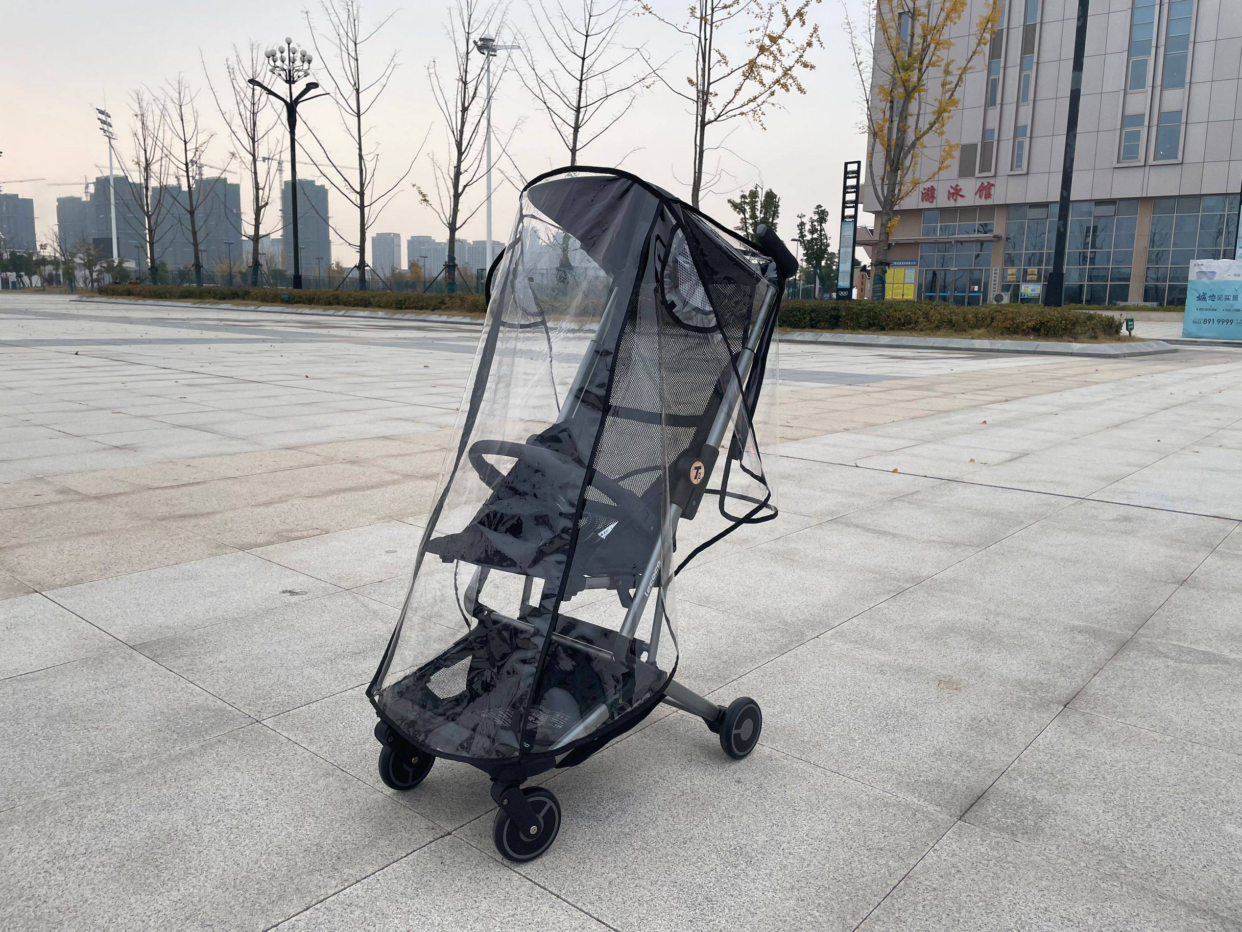 乐卡口袋车配件脚套挡风遮雨罩