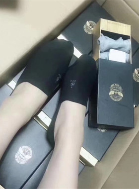 防臭凉快法国零感无痕抗菌情侣袜