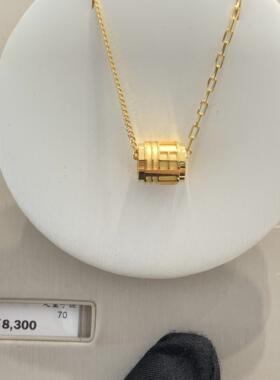 周大福代购 新款传福系列福字足金黄金手链 定价78折 定价 R35258