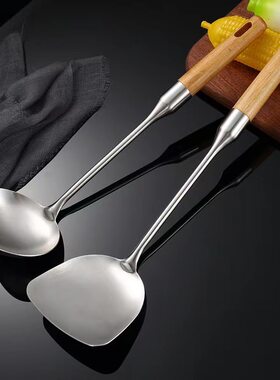 锅铲不锈钢炒菜铲子煎铲厨房用具