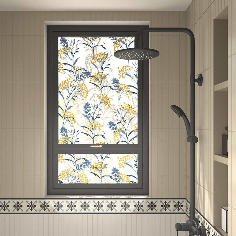 2025新款玻璃贴纸浴室卫生间防窥