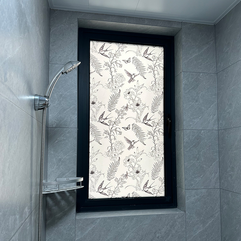 洗手间防窥隐私法式燕子浴室厕所