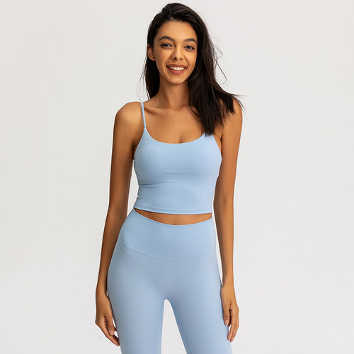 夏季薄款健身吊带背心外穿瑜伽服