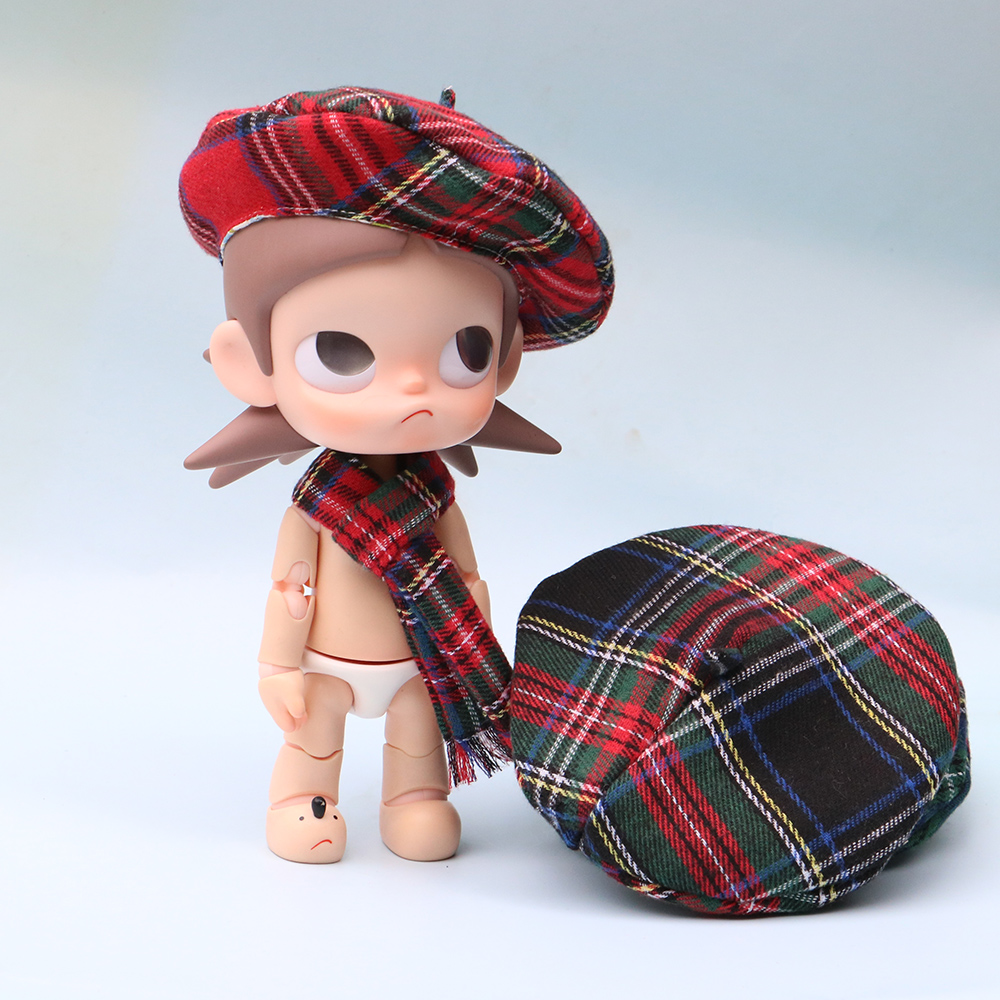 帽子娃衣1/8围巾围脖玩偶