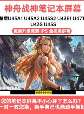 神舟 精盾U45A1 U45A2 U45S2 U43E1 U47T1 U43S内IPS显示液晶屏幕