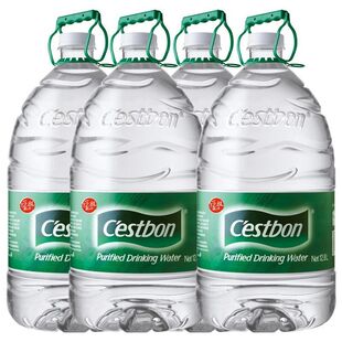 怡宝家庭饮用水一次性12.8L/桶饮用纯净水整箱装送货上门饮用水