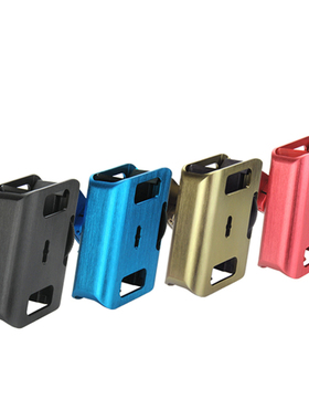 FMA特制IPSC竞技铝合金速射快拔套 忽必烈P1格洛克MST2011弹夹套