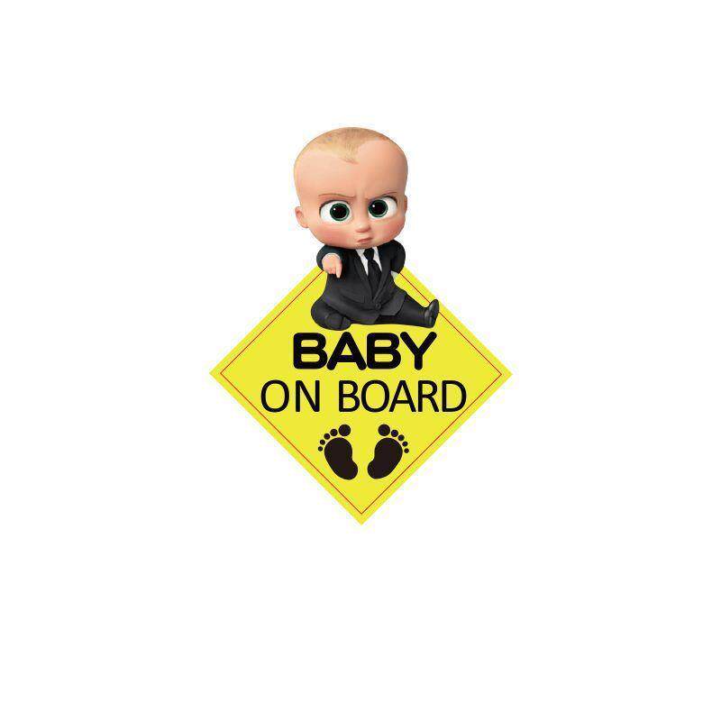 babyonboard车贴BABY ON BOARD防水贴纸宝宝在车内安全警示贴汽