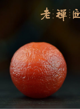 diy风化纹星月凤眼菩提根腰珠