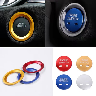 CT6 适用于凯迪拉克一键启动贴装 XT5 XTS GS点火按钮按键盖 饰SRX