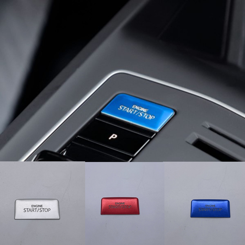 大众点火装置铝合金启动贴