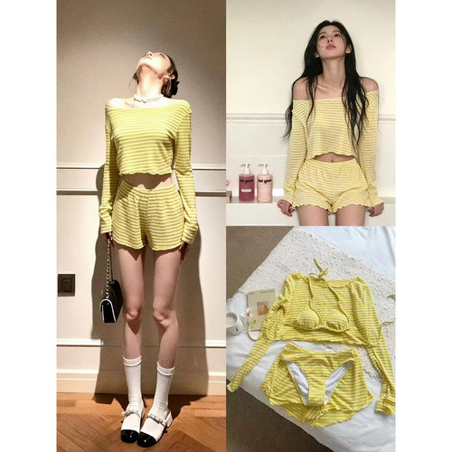 泳衣女款分体性感小胸绝美度假风