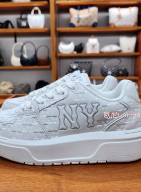 韩国直邮 mlb 满标学长鞋情侣NY时尚增高厚底运动休闲鞋3ASXE015N