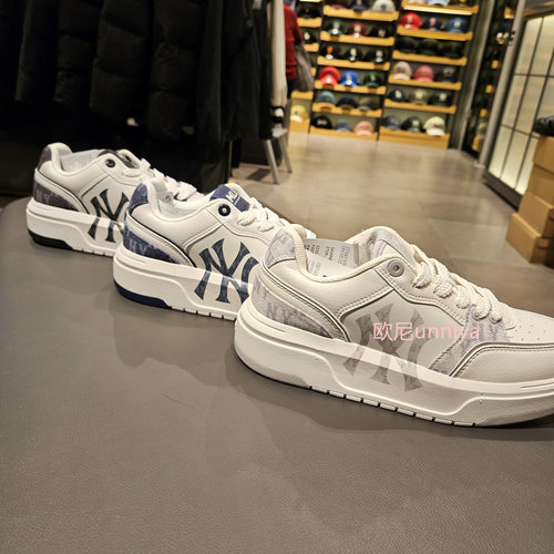 韩国代购MLB新款复古厚底板鞋