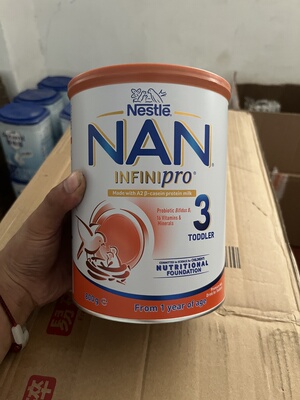 澳洲NESTLE雀巢NAN超级能恩A2奶粉3段800g临期特价促销到26年3月