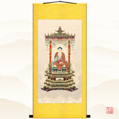 毗卢遮那佛如来佛像画