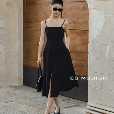 ES MODISH-爆款法式收腰连衣裙(小个子也可穿)OPS1543AA