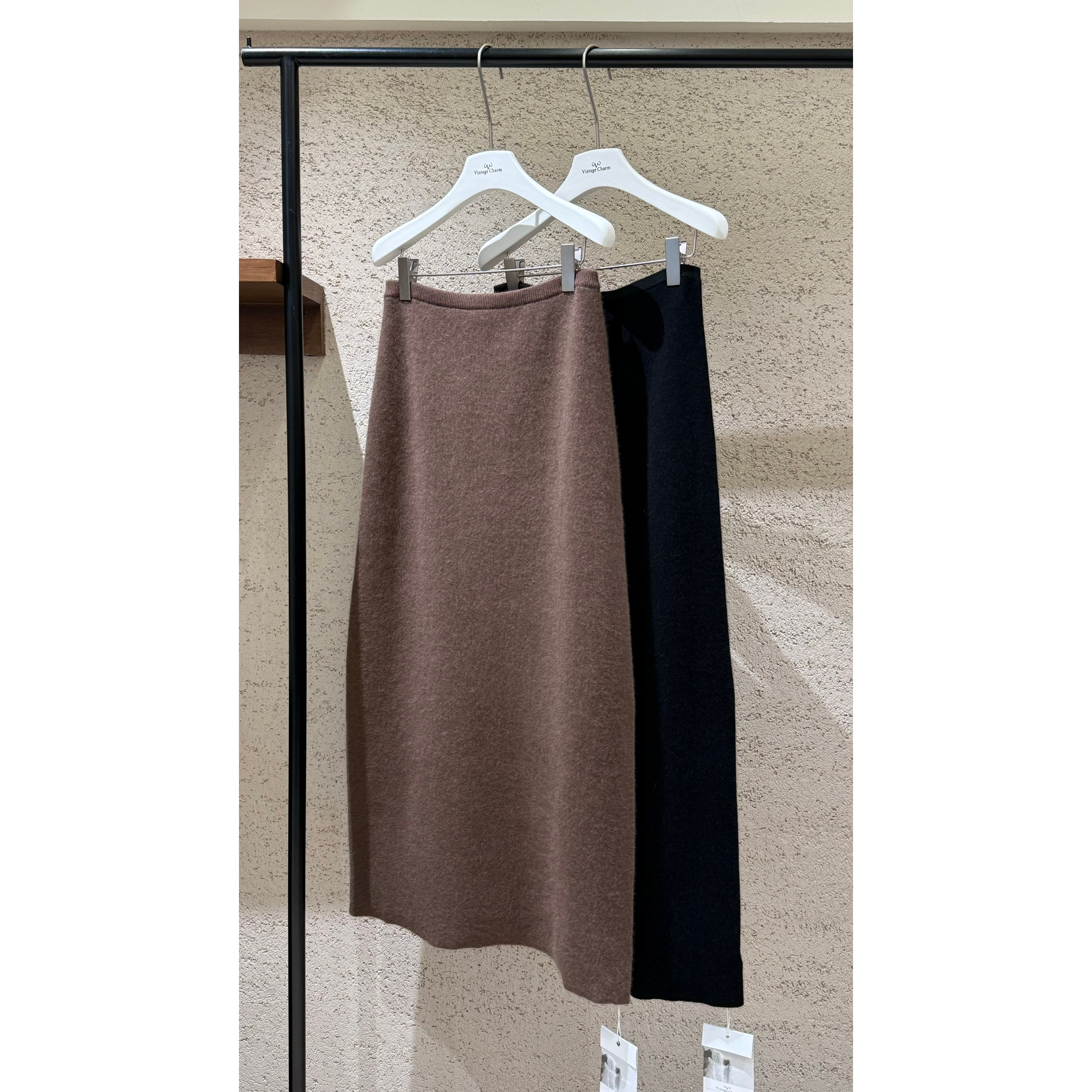 静奢系列-Charm极简轻奢30浣熊绒20澳洲羊毛半身裙(含20羊毛)0278