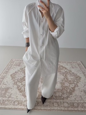 GLOG可做薄外套 韩国设计师款2025秋季新款蕾丝花边单排扣白衬衫