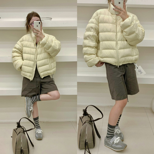 喜番-了高品质高抛绒手感极好的排骨宽松保暖羽绒服外套YS1-6823