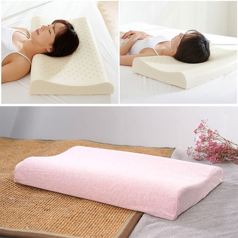 THAI NATURAL LATEX PILLOW LOW CORE LOW PILLOW NATURAL RUBBER LOW THIN CERVICAL SPINE PILLOW PILLOW CORE TO HELP SLEEP