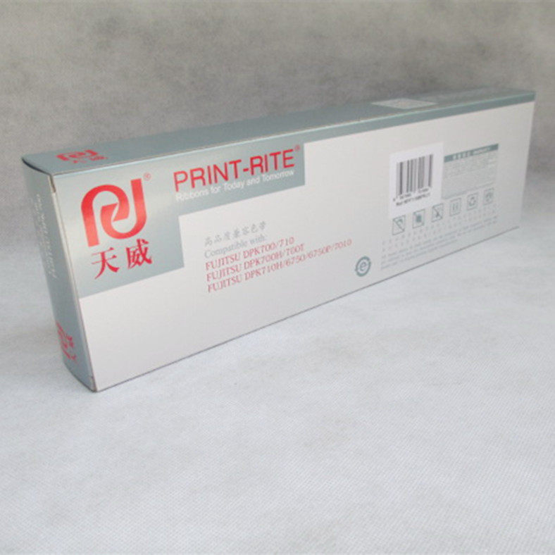 天威适用于富士通dpk700色带架dpk710色带框含色芯针式打印机耗材
