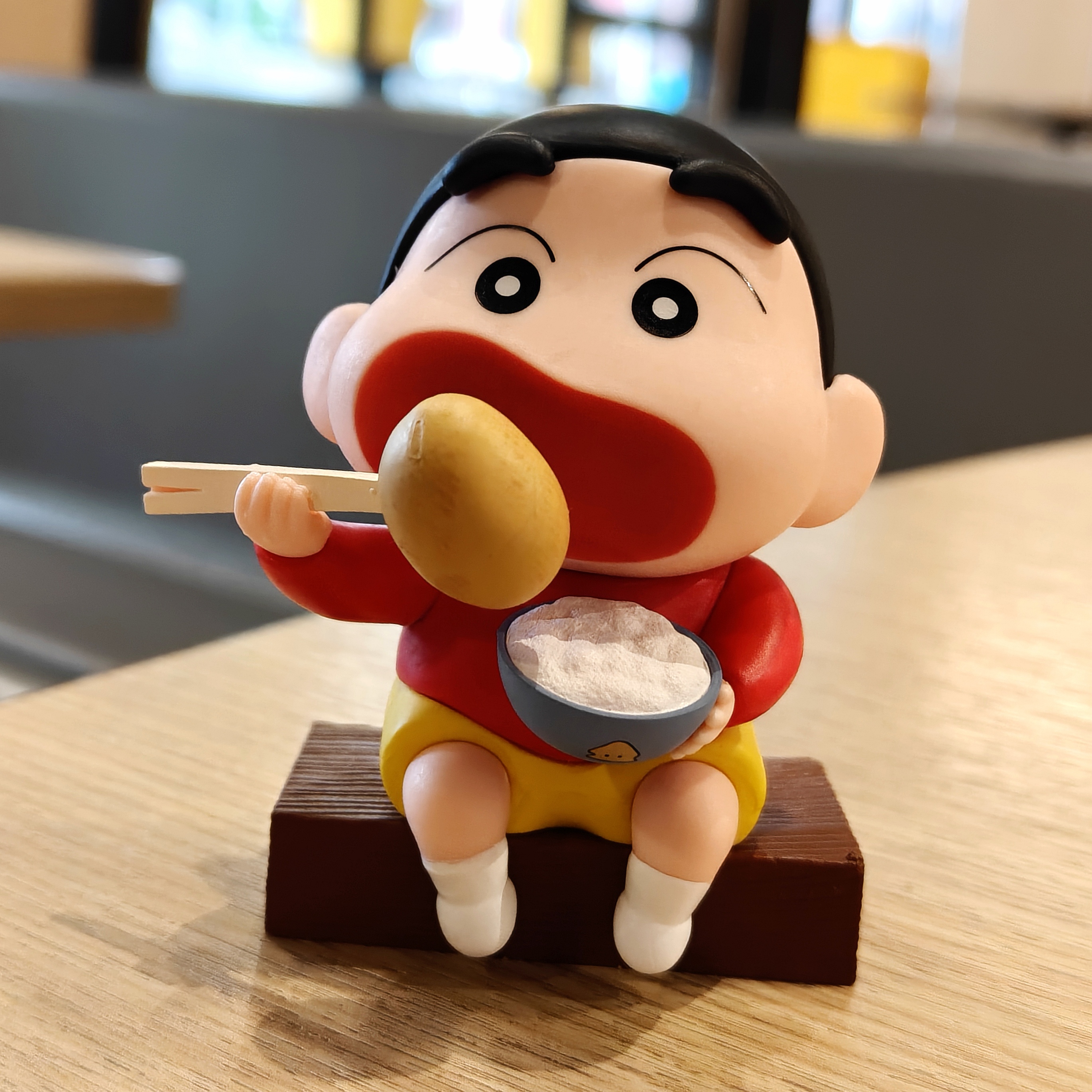 干饭小新周边吃土豆手办创意礼物