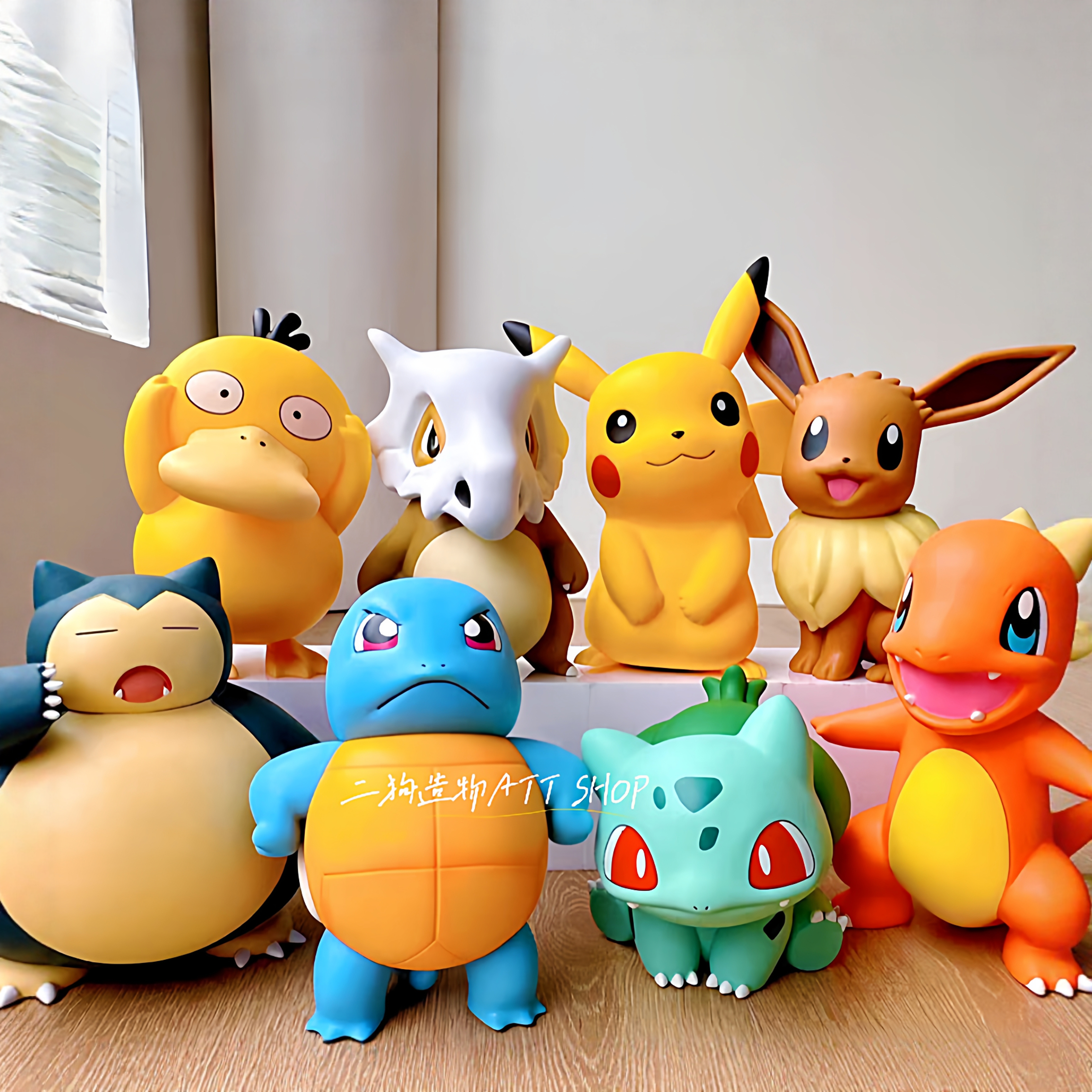 宝可梦摆件皮卡丘潮玩神奇宝贝GK