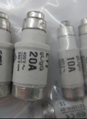 D02GG40V20 原装ETI熔断器gL/gG保险丝 10A 20A 25A 35A 50A 63A