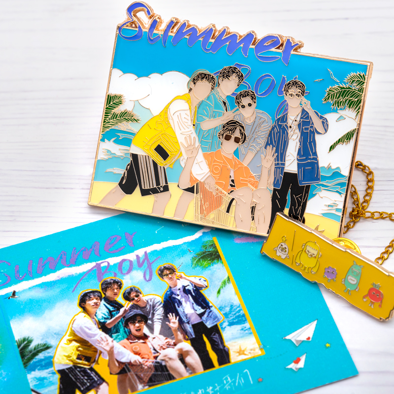阴阳怪气男团summerboy徽章