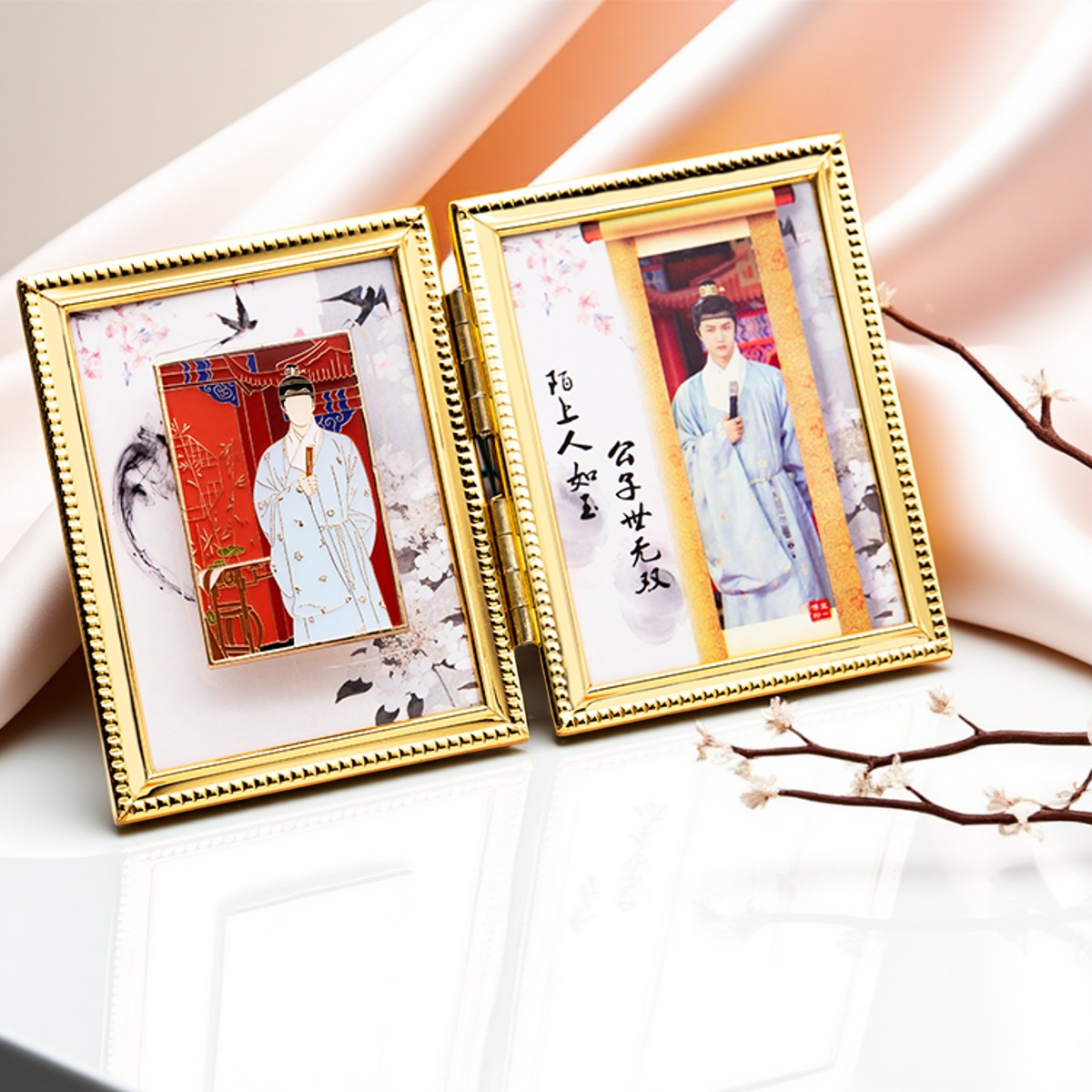 王一博王公子天天向上金属徽章