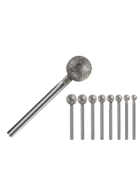 刮烟神器电磨配件 去烟草磨码机金刚砂万能专用打磨头2.35短杆