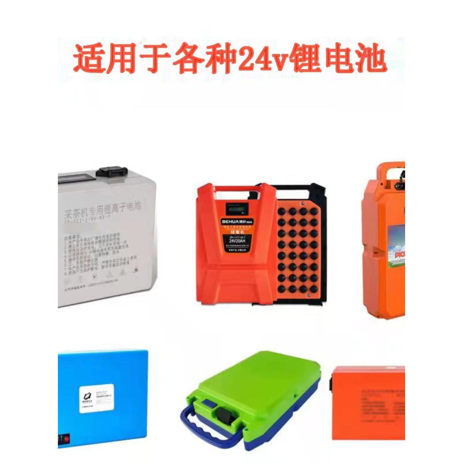 24v锂电池专用采茶机充电器