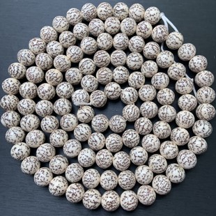 血丝菩提天然正品手串文玩佛珠子绕指柔款喇叭孔密金线108颗项链