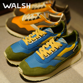 英国品牌NORMAN WALSH复古慢跑运动鞋 ENSIGN小白鞋 2023新款 健步鞋