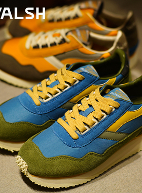 2023新款英国品牌NORMAN WALSH复古慢跑运动鞋ENSIGN小白鞋健步鞋