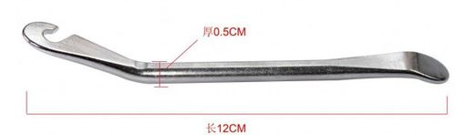 钢撬胎棒金属铁撬棒扒胎器单车公路自行车山地车补胎维修工具