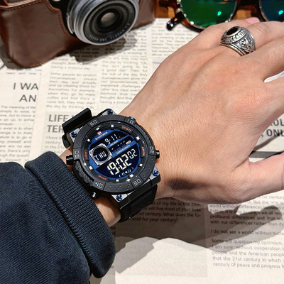 naviforce体育运动计时电子手表