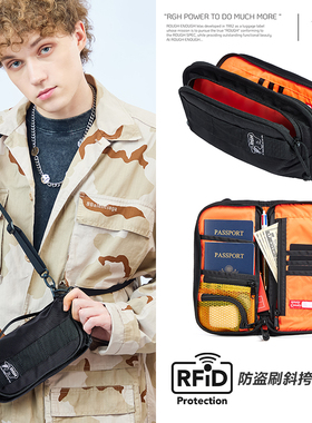 RGH 防盗刷护照包证件收纳包保护套出国旅行斜挎包手机包卡包卡套