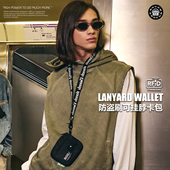 RGH 防盗刷零钱包证件收纳卡包挂脖小包男户外随身小挂包女钥匙包