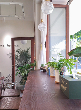 烘培坊实木左右推拉折叠窗日韩原木风格木窗木门定制款式颜色可选