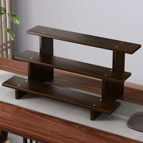 宇泓桌面茶水架桌上小型博古架子