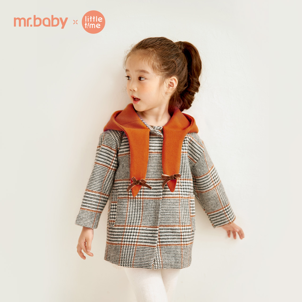 mrbaby童装 2019新款春秋季韩版洋气女童冬装毛呢外套英伦格子|ruв категории Детская одежда, пальто/пиджак/пальто, пальто - от Buy2taobao.com для оказания профессиональной услуги покупки агента Taobao