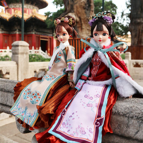 女孩礼物可儿宫廷风换装娃娃玩具