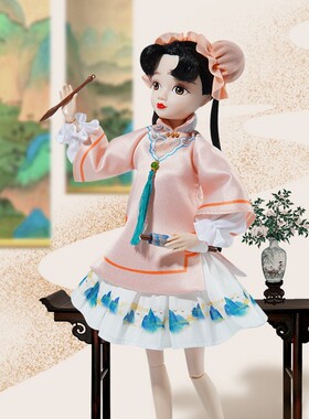 可儿娃娃17周年特别版江山如画古装换装娃娃玩具女孩礼物6168