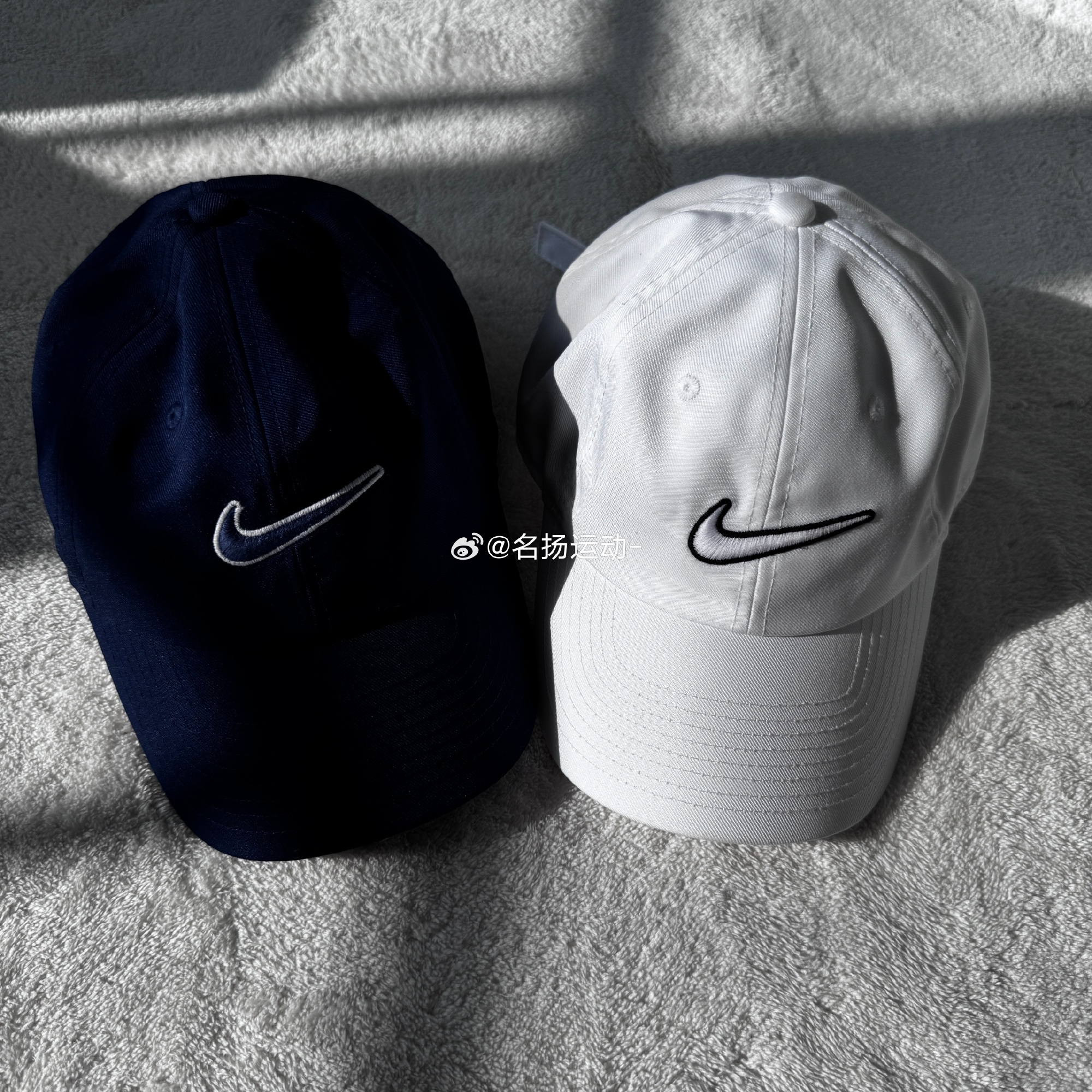 耐克新款休闲简约透气男女鸭舌帽